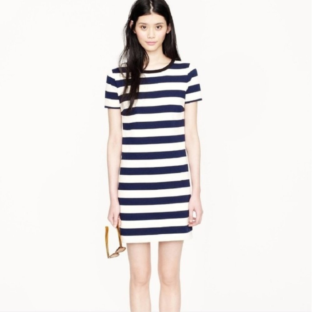 JCrew Rugby Stripe Dress